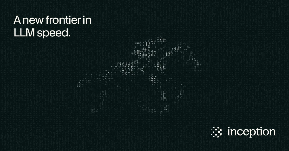 Inception Labs Mercury – modele językowe oparte na dyfuzji